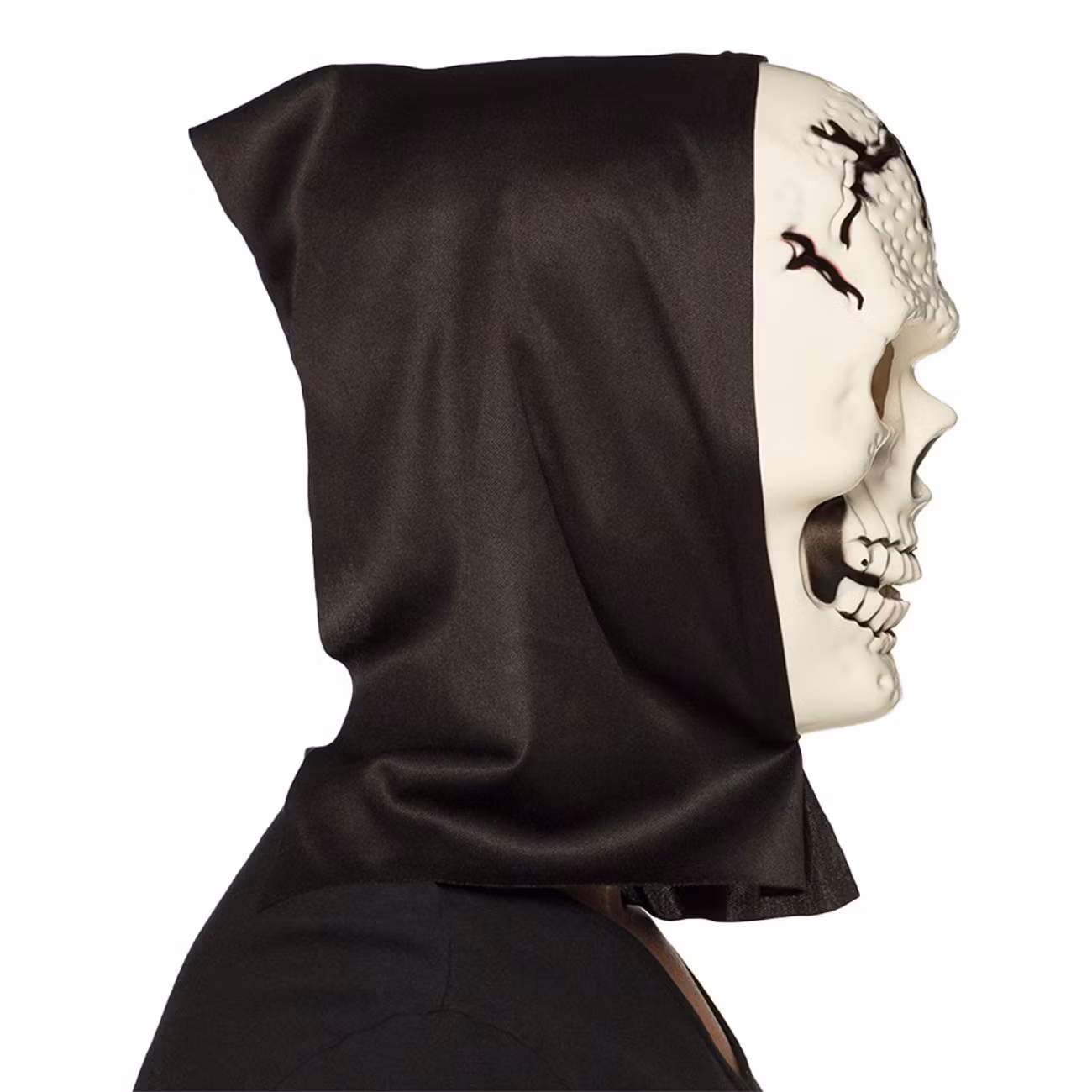 Dödskallemask med Huva