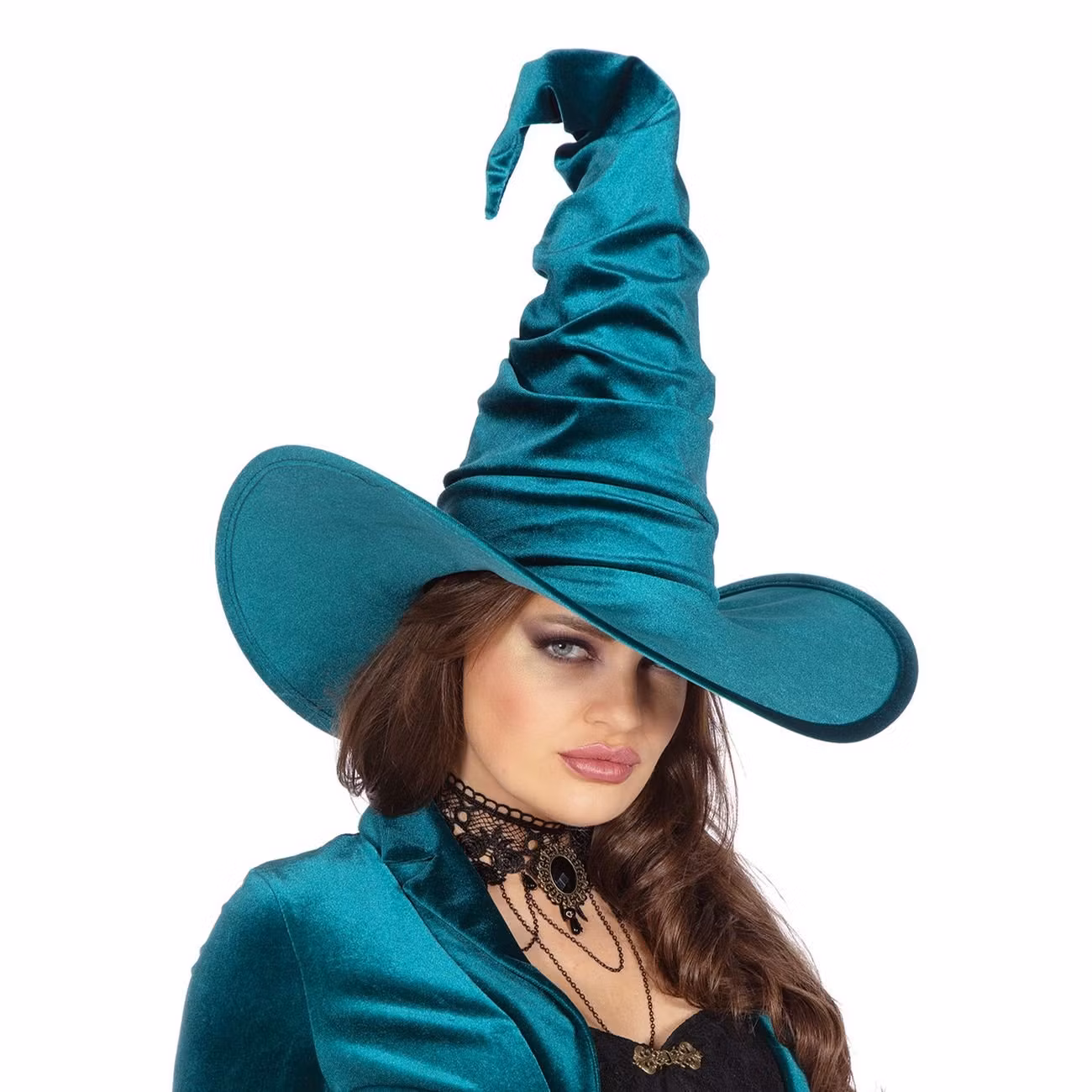 Häxhatt Sammet Grön