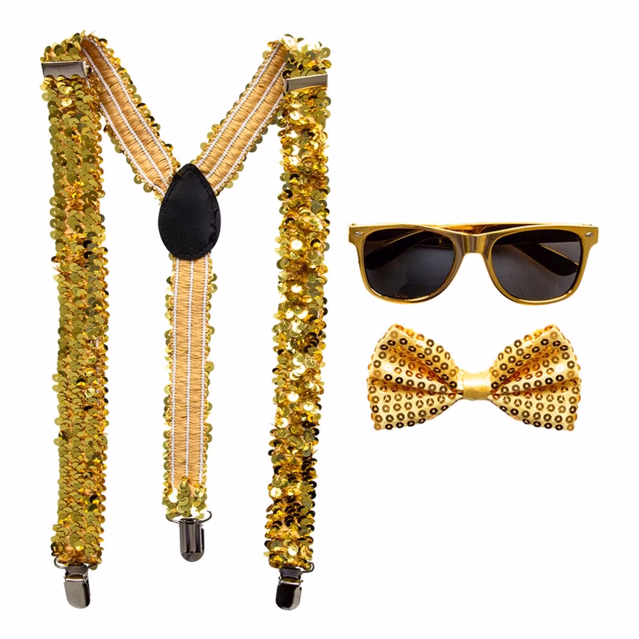 Paljetthängslen Guld Kit