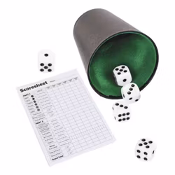 Tärningsspel med Kopp