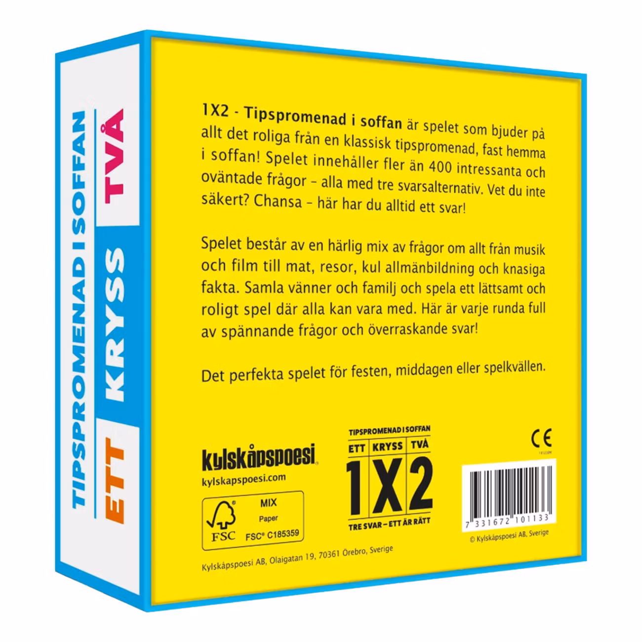 1X2 Tipspromenad i Soffan