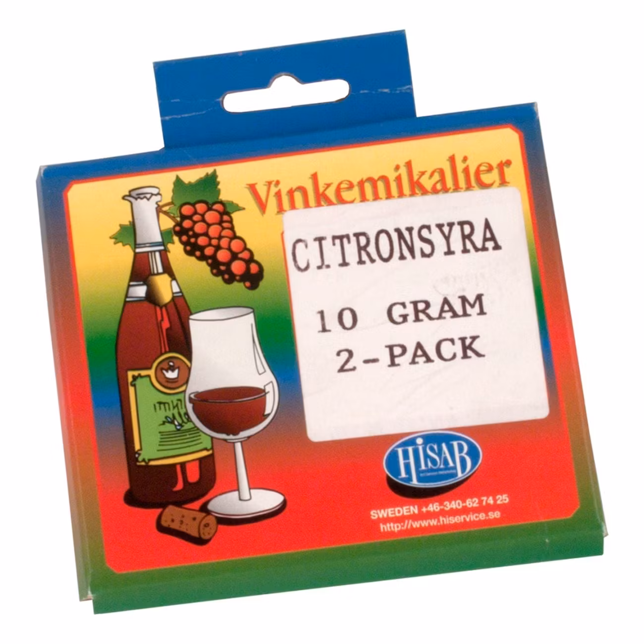 Vinkemikalier Citronsyra