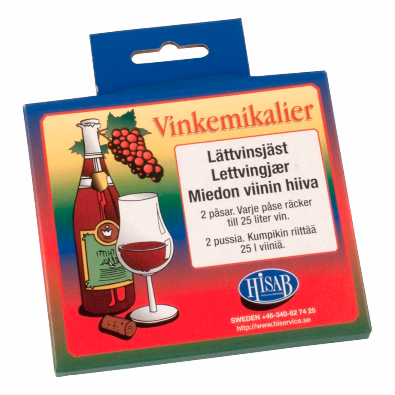 Vinkemikalier Lättvinsjäst