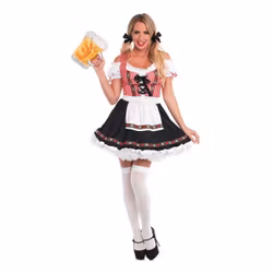 Beer Garden Klänning Deluxe Maskeraddräkt