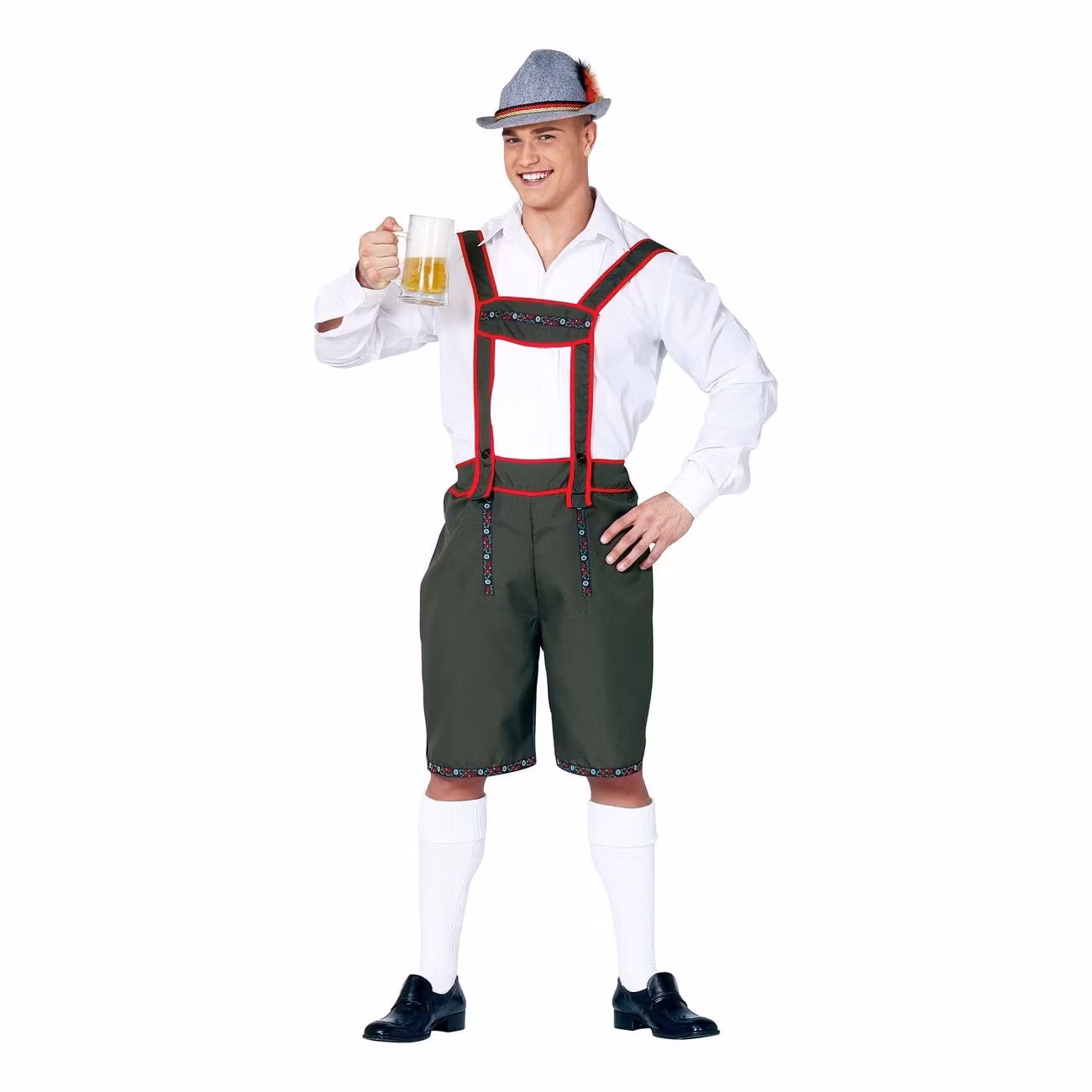 Tyrolerbyxor Budget Maskeraddräkt