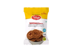 Telugu Foods Spicy Sakinalu 110g