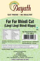 Aayath  Far Far Bhindi Cut (Plain) 200g