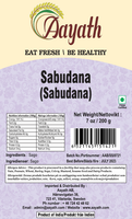 Aayath Sabudana 200g
