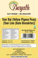 Aayath Toor Dal 1 Kg