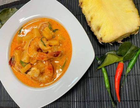 Röd currypasta พริกแกงเผ็ดแดง  ✅vegan och keto