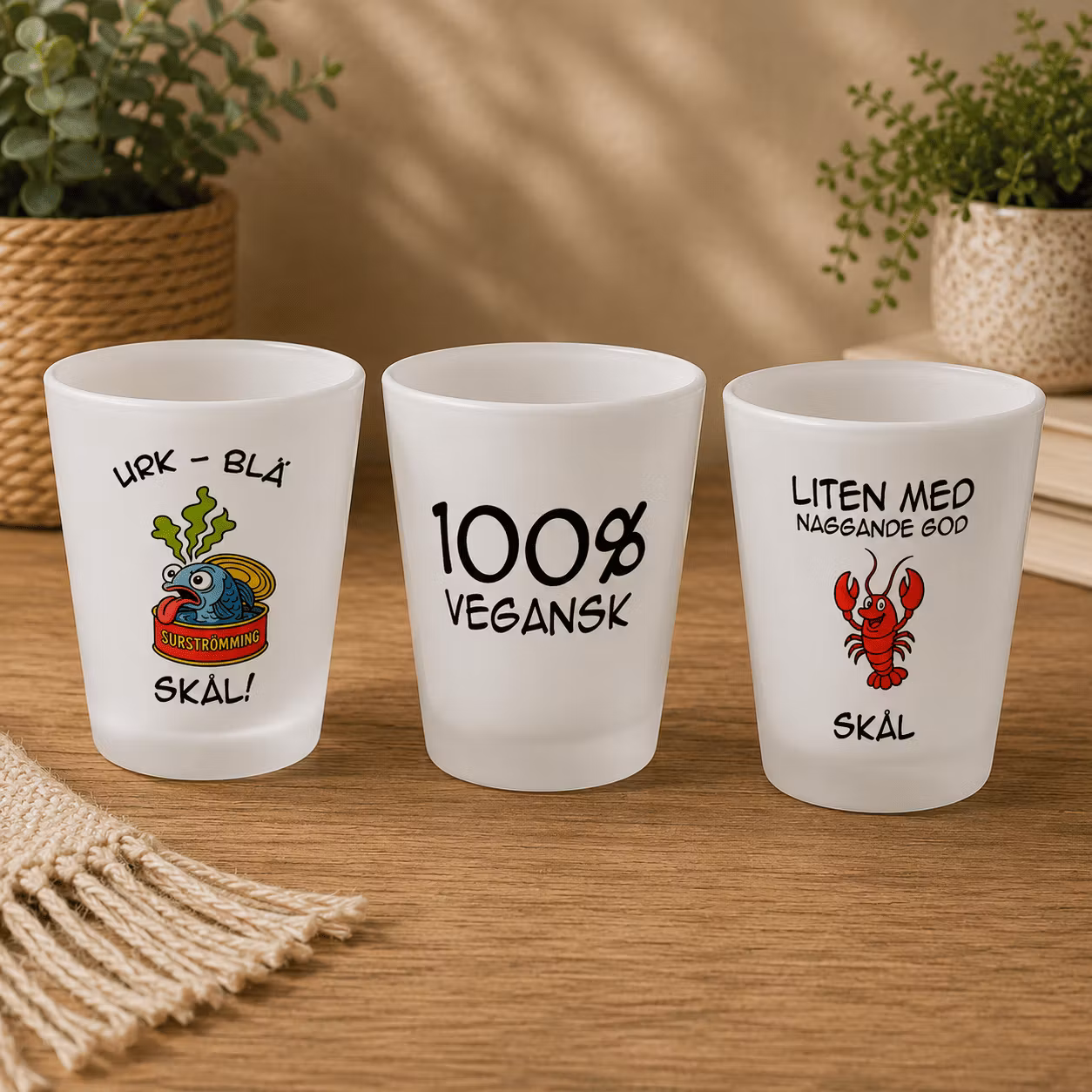 Shot & Snapsglas - Tissebodesign.se
