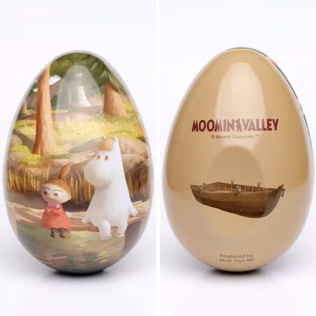 Muminpåskägg Snorkfröken & Lilla My – en sagolik påsktradition!