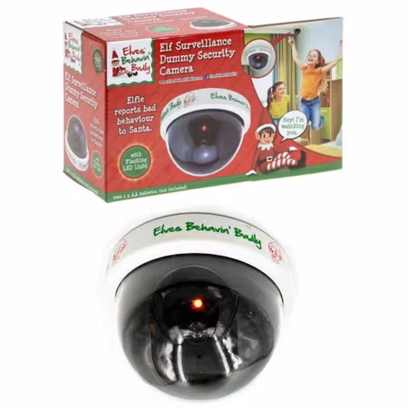 Elf Surveillance – blinkande låtsaskamera på REA!