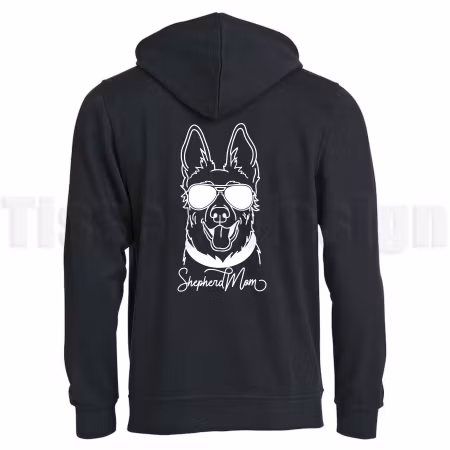 Hoodie Basic Oversize Shepherd Mom