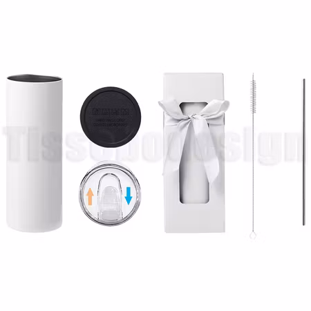 20 oz Tumbler - Termomugg Med Tryck – Husky Motiv 1