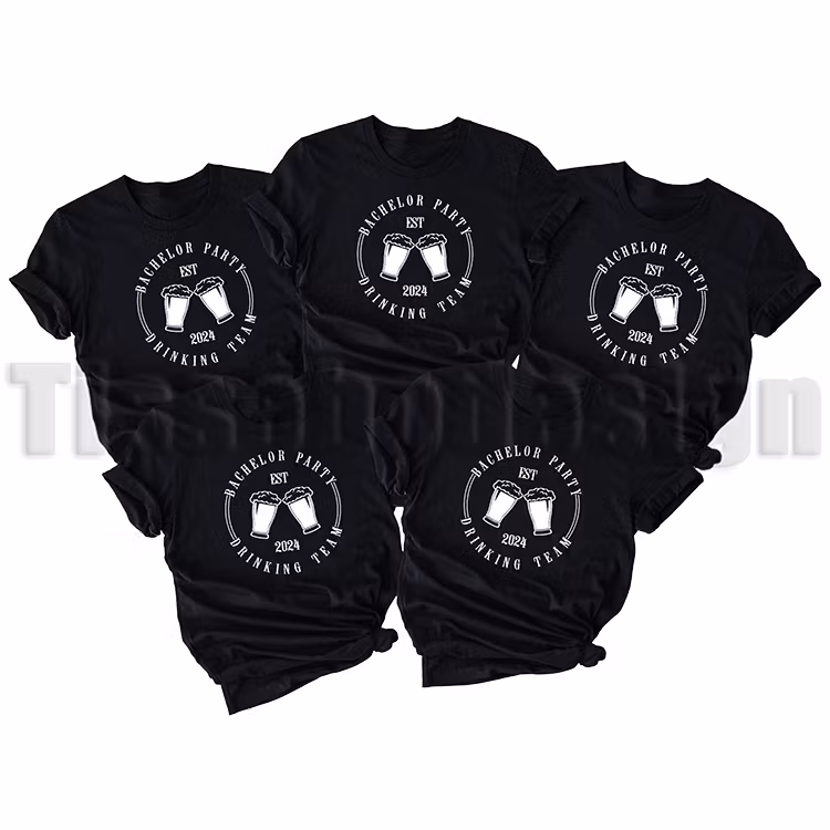 T-shirt Bachelor Party Drinking Team