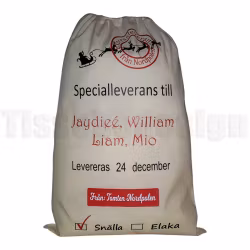 Julklappssäck Specialleverans – direkt från Nordpolen