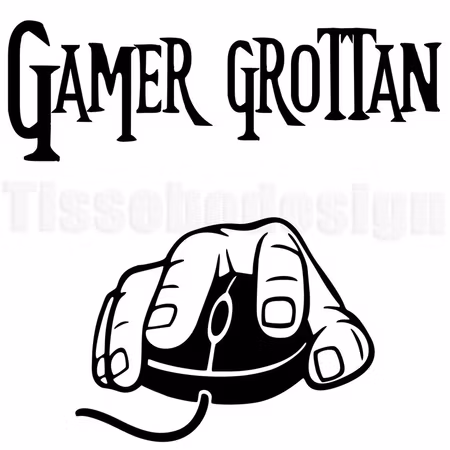 Dekal Gamer Grottan