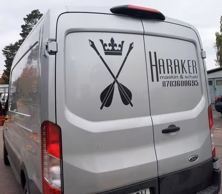 Företagsdekaler - Föreningslogga
