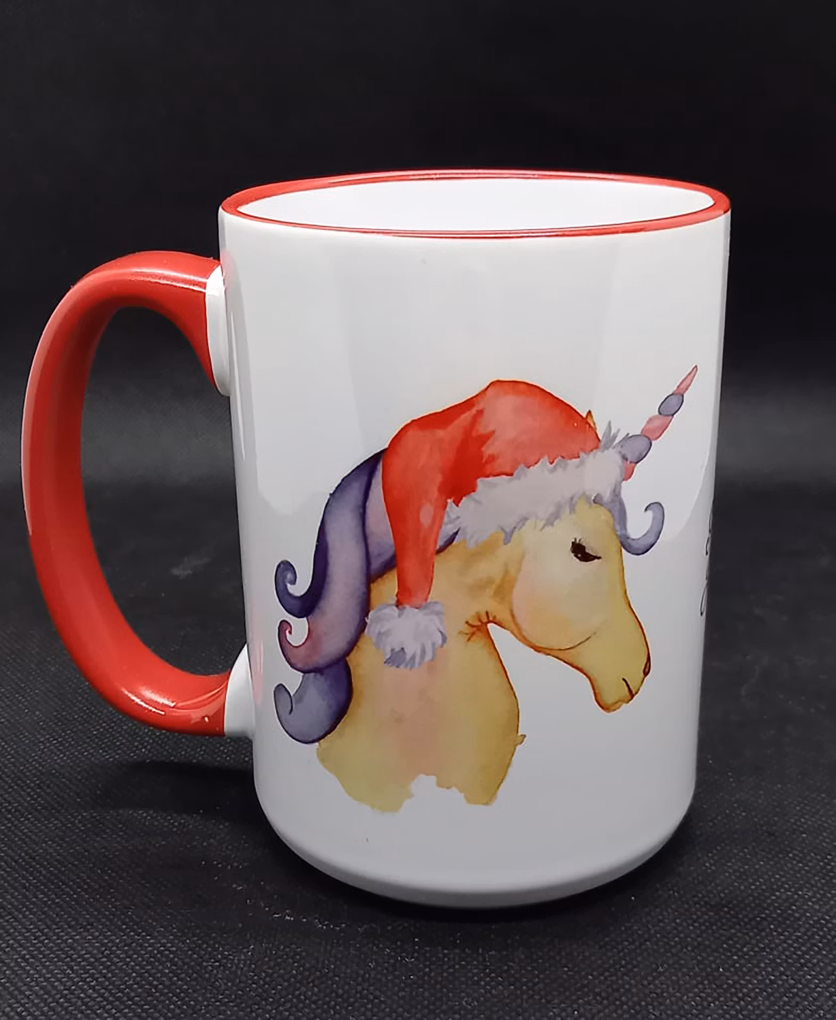 Julmugg Unicorn Tomteluva