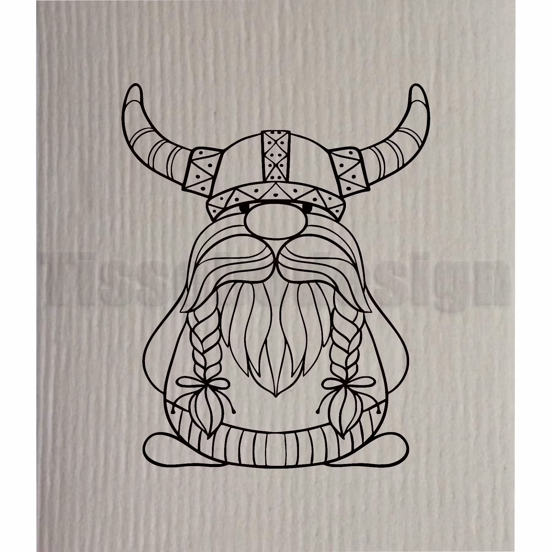 Disktrasa Gnome Viking Herre