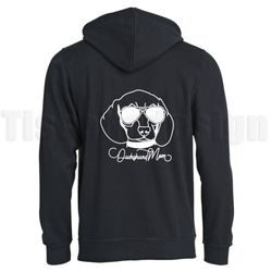Hoodie Basic Oversize Dachshund Mom