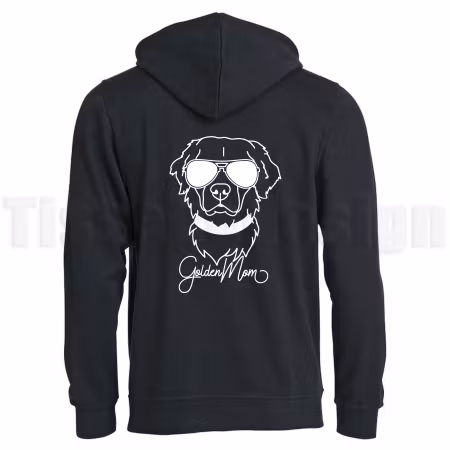 Hoodie Basic Oversize Golden Mom