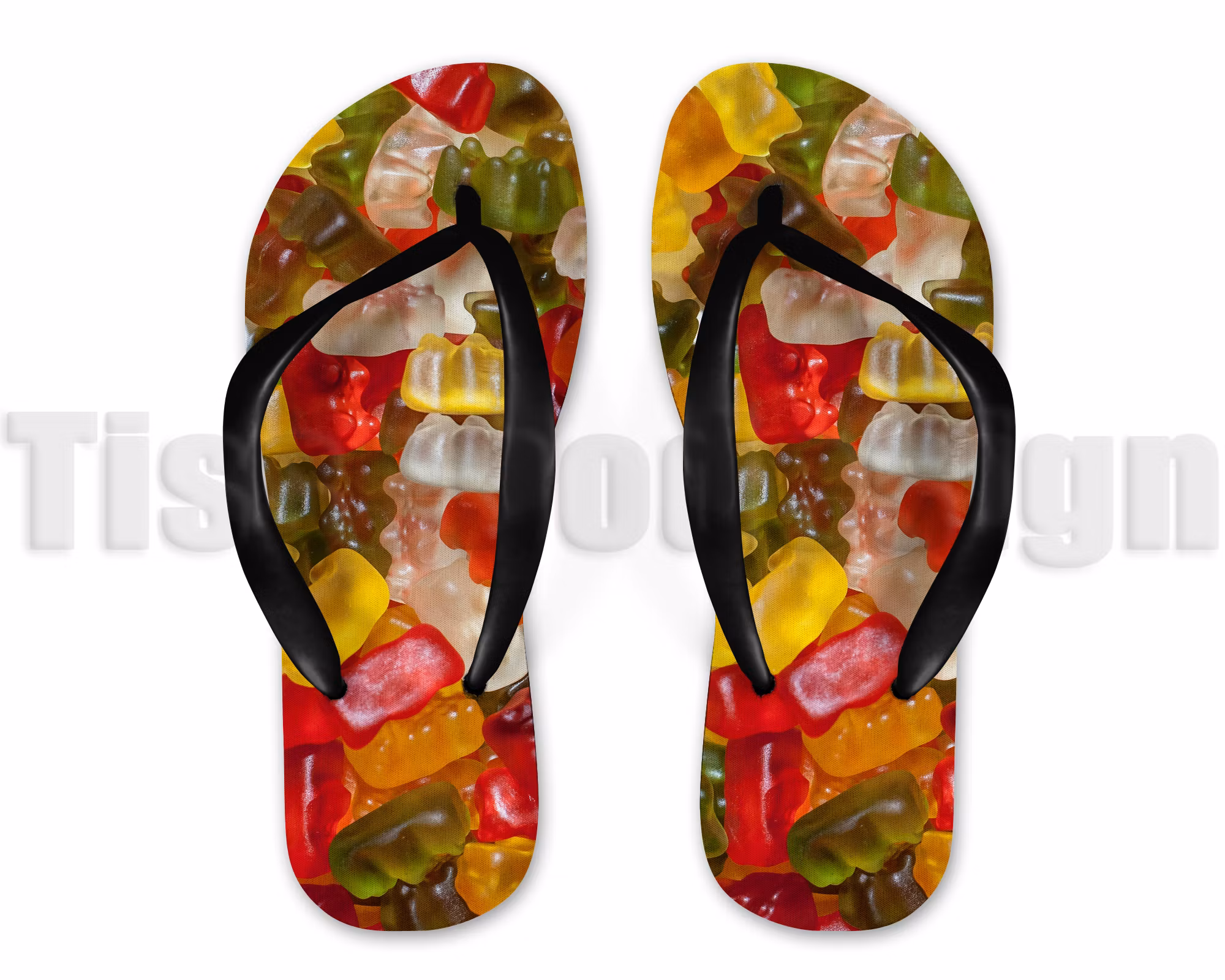 Skor - Flip Flops Godis Flera Val - Vuxen