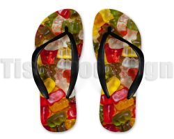 Skor - Flip Flops Godis Flera Val - Vuxen
