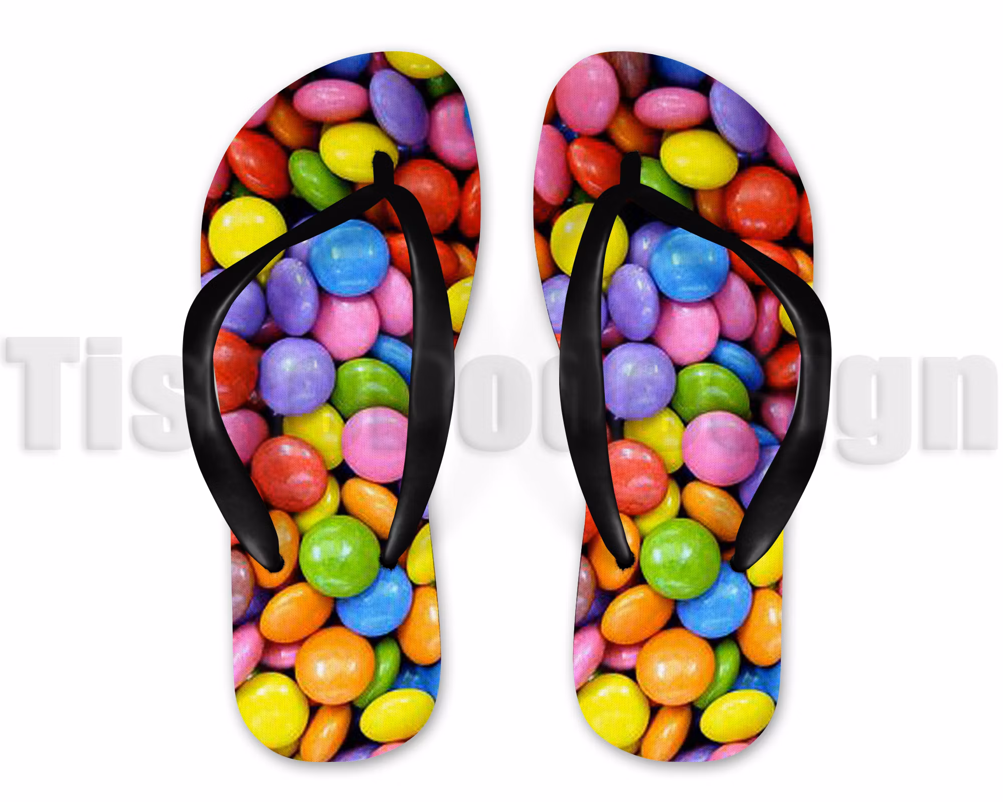 Skor - Flip Flops Godis Flera Val - Vuxen