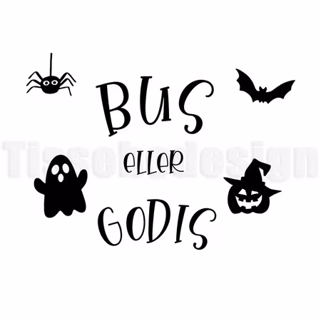 Dekal Till Halloween Hinken