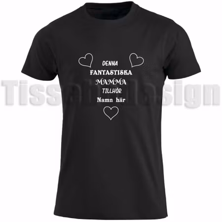 T-shirt DENNA FANTASTISKA MAMMA – gör fikat lite extra personligt!
