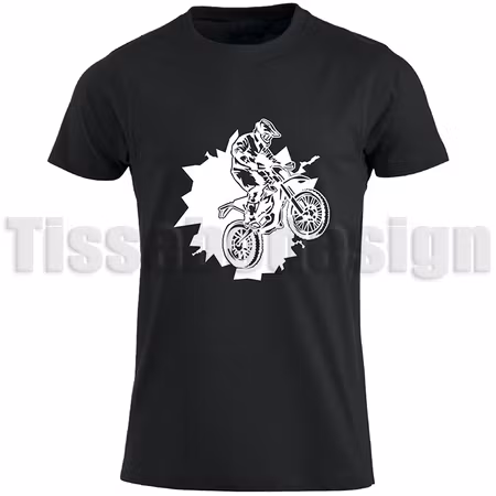T-shirt Med Tryck Motorcross