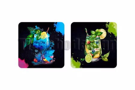 Glasunderlägg Cocktail 2 pack