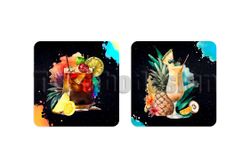 Glasunderlägg Cocktail 2 pack