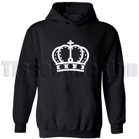 Hoodie Basic Oversize Queen Of fucking Everything