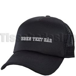 Trucker Keps Med Egen Text