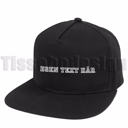 Personlig Snapback Keps Med Egen Text