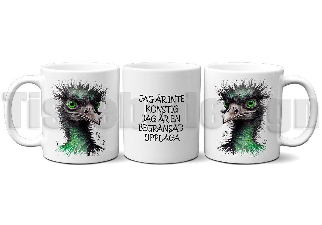 Mugg Jag Är Inte Konstig Jag Är En Begränsad Upplaga