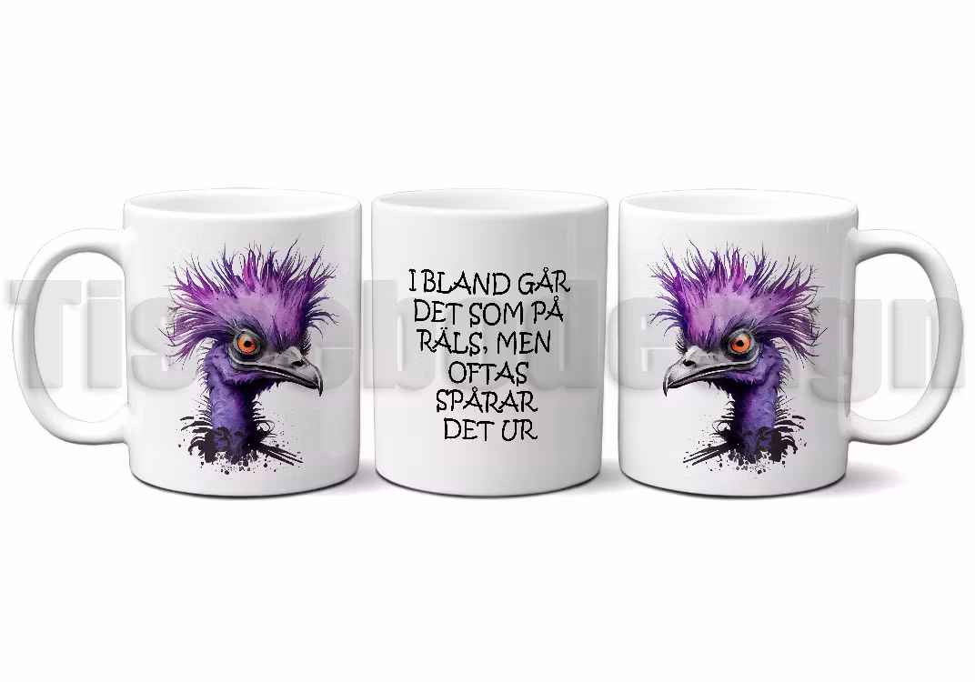 Mugg Ibland Går Det Som På En Räls, Men Oftast Spårar Det ur