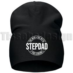 Mössa Med Tryck Stepdad The Man The Myth The Legend - Unisex Model