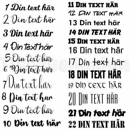 Mössa Din Ort Här – gör din mössa personlig med ortnamn!