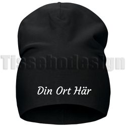 Mössa Med Tryck - Bär Din Ort med Stolthet