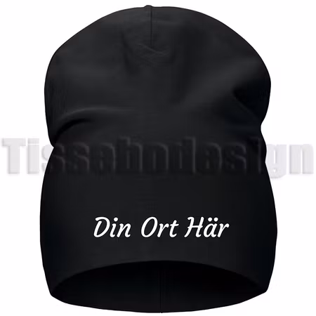 Mössa Din Ort Här – gör din mössa personlig med ortnamn!