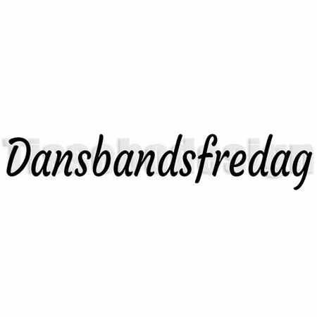 Bildekal Dansbandsfredag