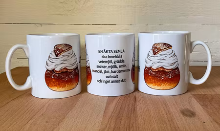Mugg Semla – för den som vet hur en äkta ska smaka!