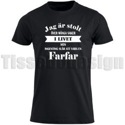 T-shirt Jag Är Stolt Farfar