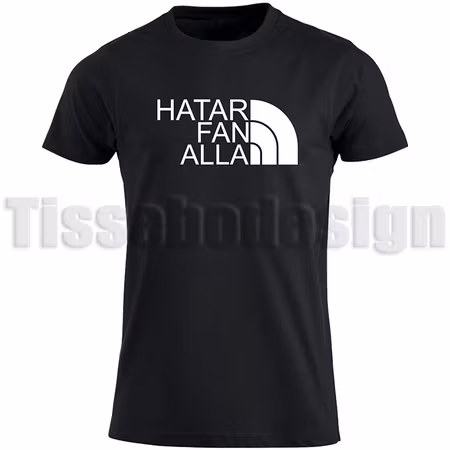 T-shirt – Hatar fan alla med humoristiskt budskap