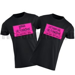 T-shirt Ur Funktion - Jag Har Fått Nog - Med Eget Namn
