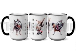 Mugg Crazy Husky